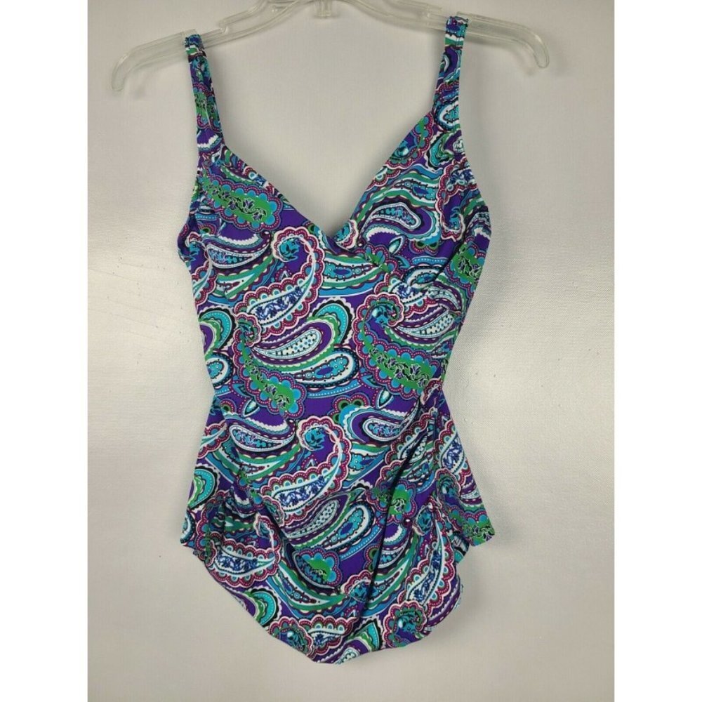 Love‎ Your Assets By Sara Blakely Blue Tankini Top